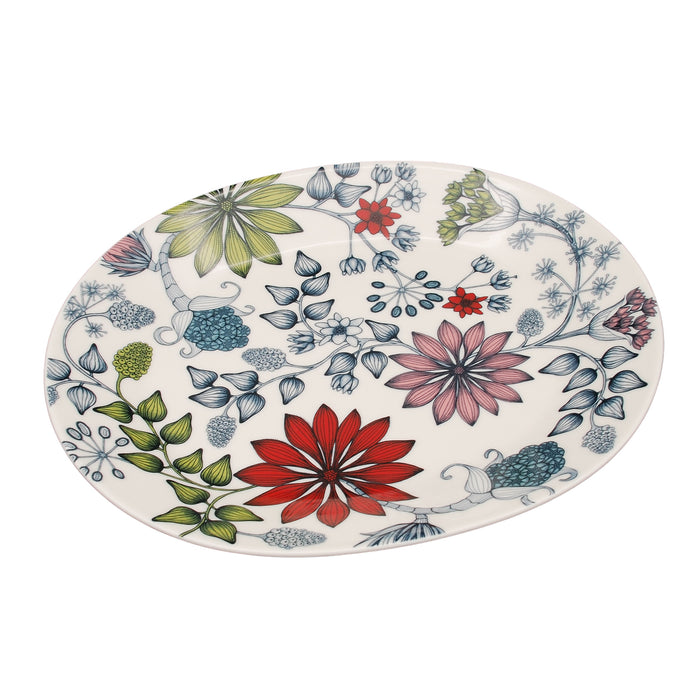 Arabia Runo Platter Summer Ray Platter Arabia