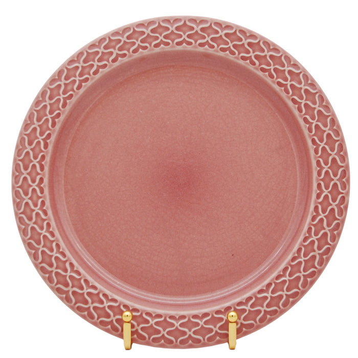 J.H. Quistgaard Cordial Palet Plate pink Ø 24cm, vintage Plate Quistgaard Cordial Palet