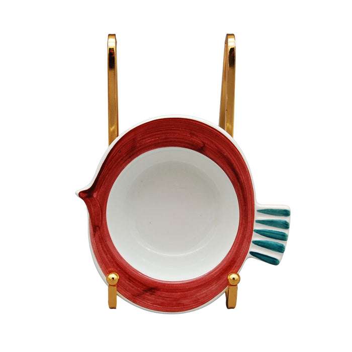 Rörstrand Picknick Mini Bowl Red, vintage bowl Rörstrand