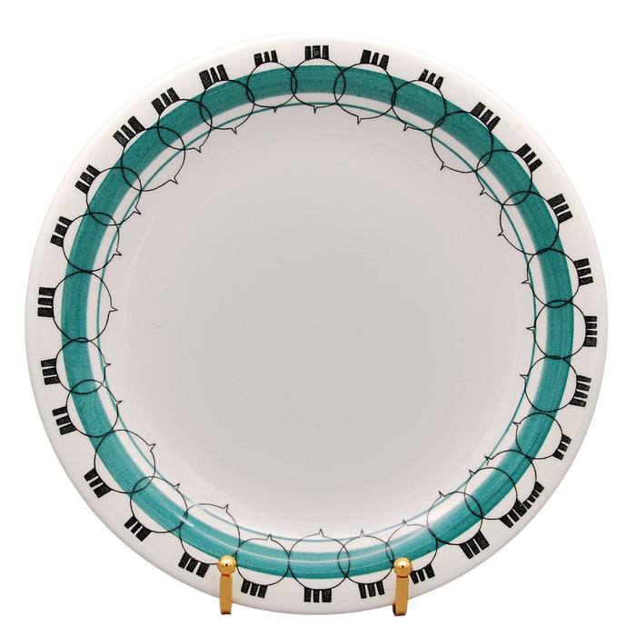 Rörstrand Picknick Plate Blue Ø 24cm, vintage Plate Rörstrand