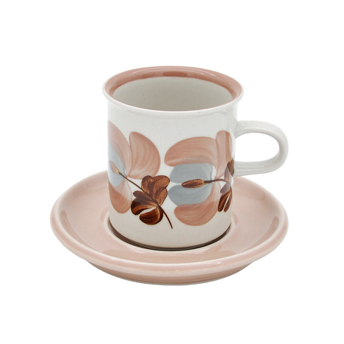 Arabia Koralli Coffee Cup & Saucer 0,15 l, vintage Coffee cup Arabia