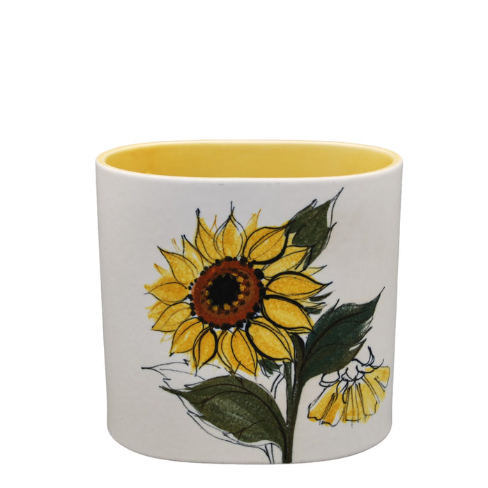 Arabia HLA Sunflower Vase Ø 16cm, vintage vase Arabia