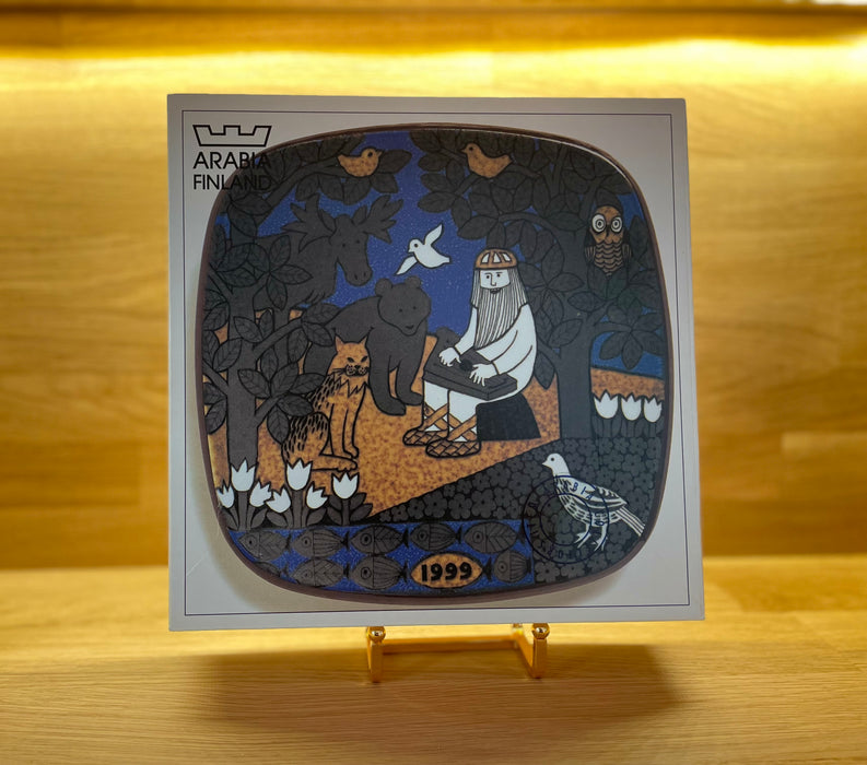 Arabia Kalevala Year Plate 1999 Kalevala year plate Arabia