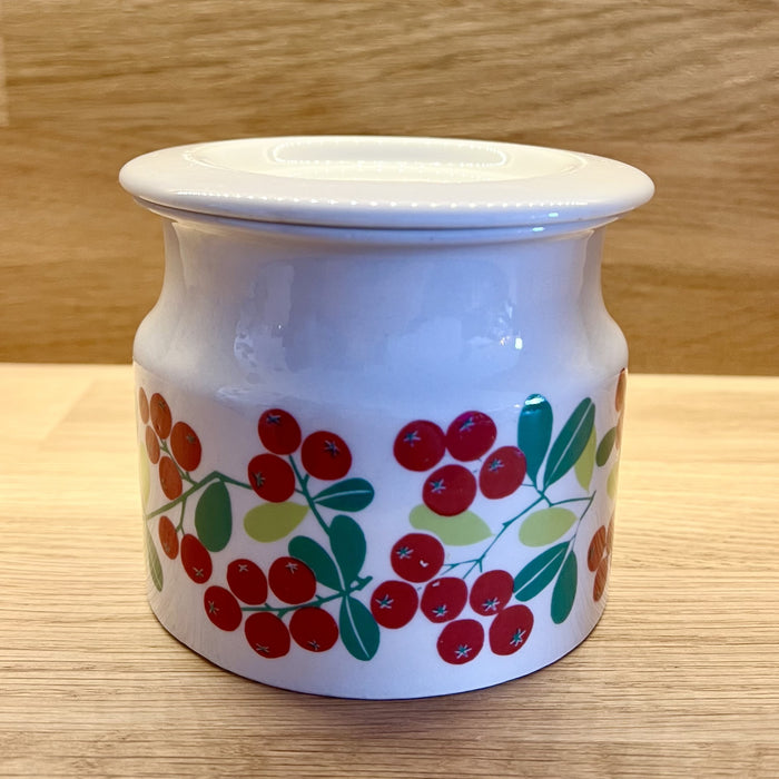 Arabia Pomona Jam Pot Berry Ø 10cm, vintage Jam pot Arabia