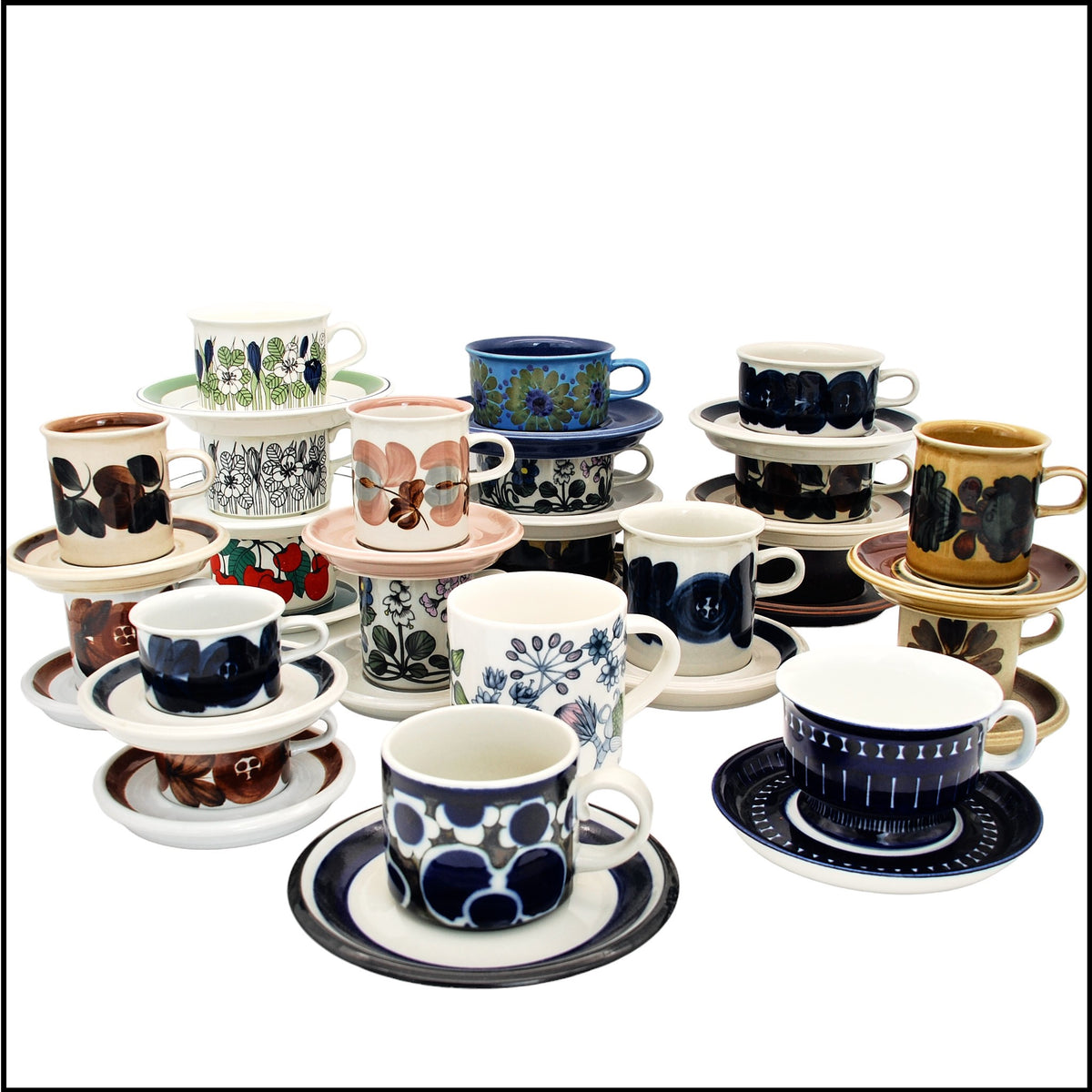 ARABIA vintage Fennica プレート(24cm)2枚セット ARABIA vintage Fennica プレート(24cm)2枚セット ARABIA