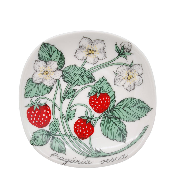 Arabia Botanica Fragaria Vesca Plate, vintage