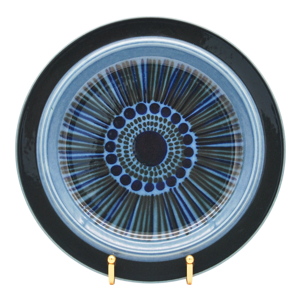 Buy Arabia Blue Kosmos Plate Ø 25,5cm - Vintage - nordajyo