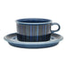 Arabia Blue Kosmos Tea Cup 0,28 l, vintage tea cup Arabia