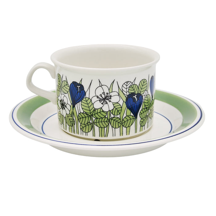 Arabia Krokus Coloured Tea Cup, vintage